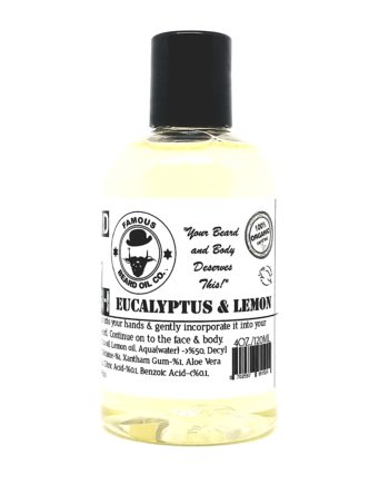 Eucalyptus & Lemon Beard Wash The Famous Beard Oil Company